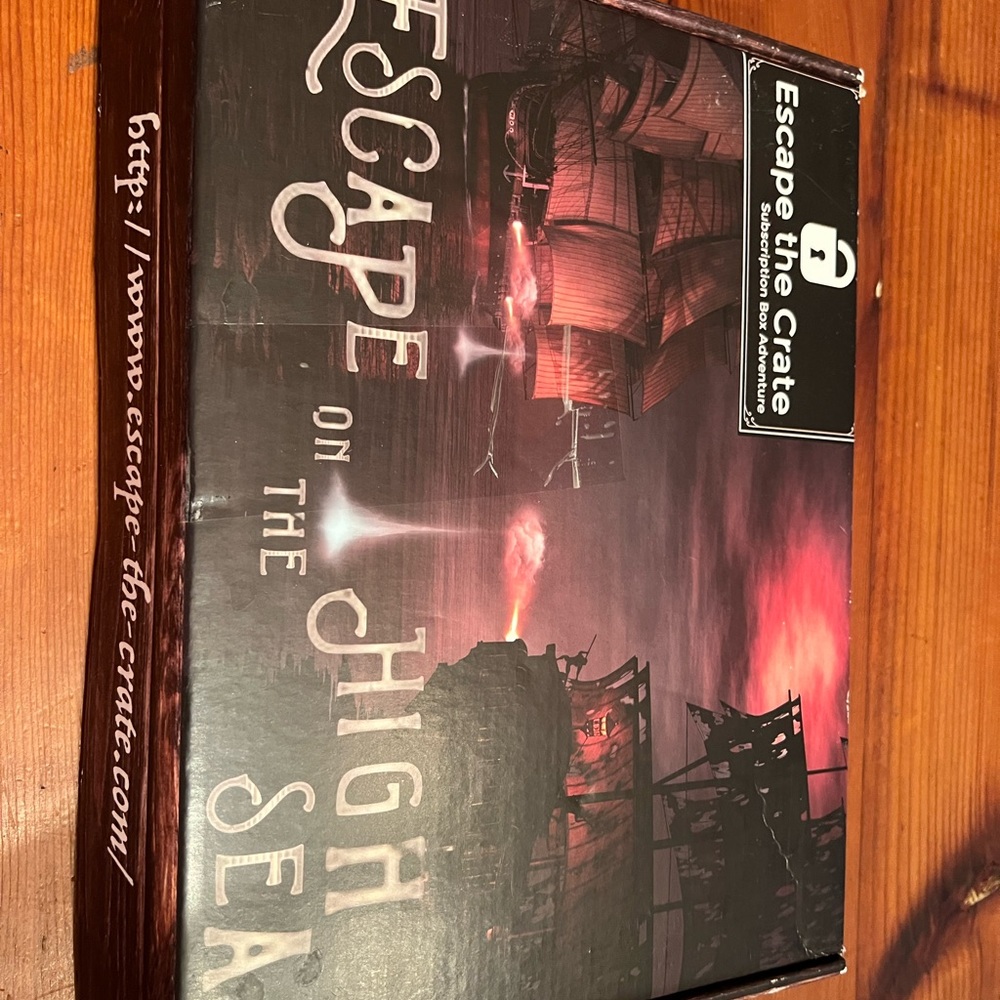 Escape the crate High Seas